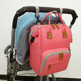 Waterproof Mummy Bag Diaper Backpack Baby Care Mom Maternity Bag