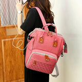 Waterproof Mummy Bag Diaper Backpack Baby Care Mom Maternity Bag