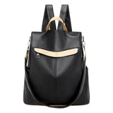 Women's Casual Backpack Solid Travel School Backpack
