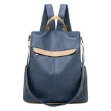 Women's Casual Backpack Solid Travel School Backpack