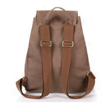 Canvas Laptop Travel Backpacks High School College Bag