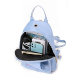 Candy Colors Backpacks Women Oxford Cloth High School Bags Teenage Girl Rucksack