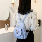 Candy Colors Backpacks Women Oxford Cloth High School Bags Teenage Girl Rucksack