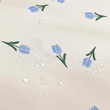 Waterproof Floral Travel Book Backpack Female Laptop Bag