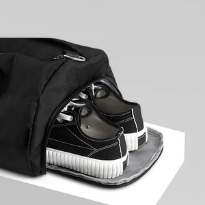 Workout Tote Sports Gym Bag Men Women Duffel Bag With Wet Pocket