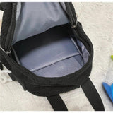 Canvas Small Mini Backpack For Women - Travel Backpack School Bag Tote