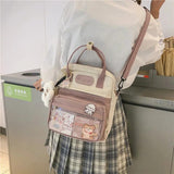 Qiaoduo Mini Backpacks Women Casual Waterproof Nylon Small Shoulder Bags