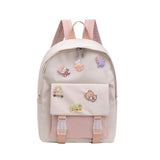 Canvas Student Teen Backpack Women's Rucksack School Bag