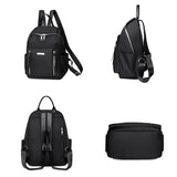 Oxford Backpack School Bag For Teenager Girls