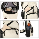 Women Small Backpack Casual Chest Bag Multi-Functional Rucksacks