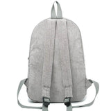 Nylon Backpack Women Softback Solid Bag Soft Handle School Bag for Girls