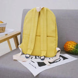 Women Canvas Backpack Ladies Shoulder School Bag Rucksack