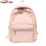 Women Canvas Backpack Ladies Shoulder School Bag Rucksack