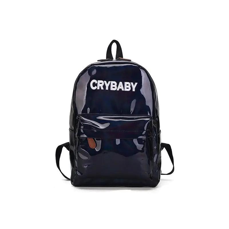 Women Girls Holographic Backpack School Bags Teenage Travel Bags