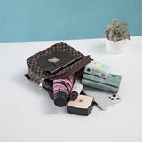 Mini Women's Backpack PU Leather Multi-Function Phone Pouch Pack