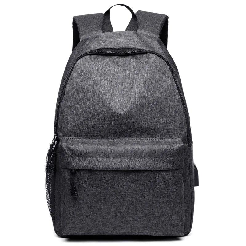 Canvas Women Backpacks USB Charging Backpack School Bags for Teenagers