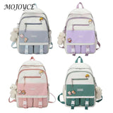 Nylon Large Capacity Backpack for Girls