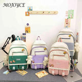 Nylon Large Capacity Backpack for Girls