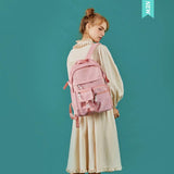 Clear Twill Oxford Backpack for Students