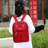 Anti Theft USB Charge Nylon Backpack Waterproof Women School Backpacks Bagpack