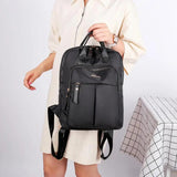 Anti Theft USB Charge Nylon Backpack Waterproof Women School Backpacks Bagpack