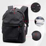 Men's Large Capacity Laptop Backpack Travel Schoolbag