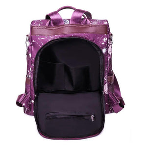 Colorful Graffiti Pattern Women's Backpack