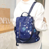 Colorful Graffiti Pattern Women's Backpack