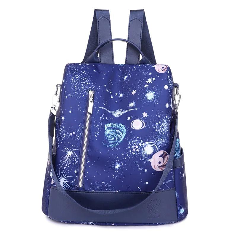 Colorful Graffiti Pattern Women's Backpack