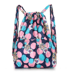 Foldable Travel Backpack - Lightweight Thin - Female Shoulder Bag