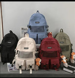 Schoolbag Student Backpack Men's and Women's Travel Bag