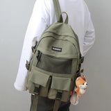 Schoolbag Student Backpack Men's and Women's Travel Bag
