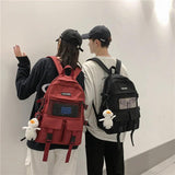 Schoolbag Student Backpack Men's and Women's Travel Bag