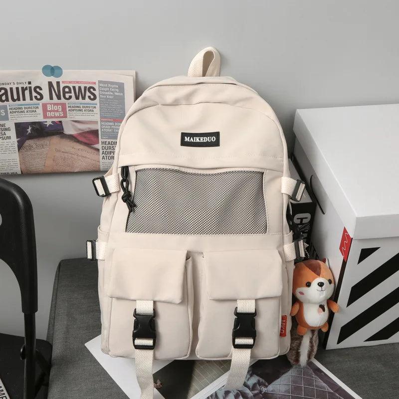 Schoolbag Student Backpack Men's and Women's Travel Bag