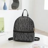 Yaoku Printed Backpack Cross-body Shoulder Bag Casual Shoulder Pu Bag
