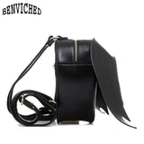 Women Daily Backpack Mochila Bat Bag Batwing Travel Bag Women Punk Stylish