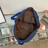 High Capacity Denim Women Backpacks for Daily Travel