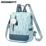 Anti-theft Women Backpack Large Travel Shoulder Handbag