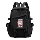 Teens Bocchi Anime Backpack Large Capacity Laptop Bag Shoulders Bag Boy Schoolba