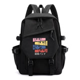Teens Bocchi Anime Backpack Large Capacity Laptop Bag Shoulders Bag Boy Schoolba