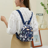 Small Flower Pattern Ladies Backpack