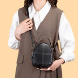 Leather Women's Backpack Multifunctional Shoulder Bag