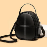 Leather Women's Backpack Multifunctional Shoulder Bag