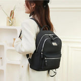 Women Oxford Backpack Girls School Bookbag Large Capacity Daypack
