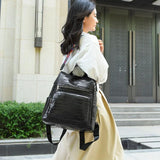 Junior High School Backpack Large Capacity Lightweight Student Backpack