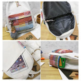 Colorful Stripe Japanese Harajuku Backpack for Women