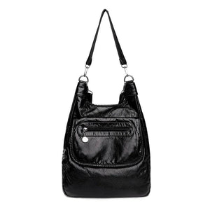 Multifunctional Leather Backpack Ladies Shoulder Bag