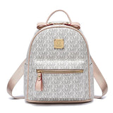 Women's Classic Backpack Letters Shoulder Crossbody Bag Large Capacity
