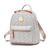 Women's Classic Backpack Letters Shoulder Crossbody Bag Large Capacity