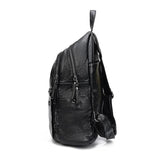 Classic Practical Backpack with Side Pockets Shoulder Bag